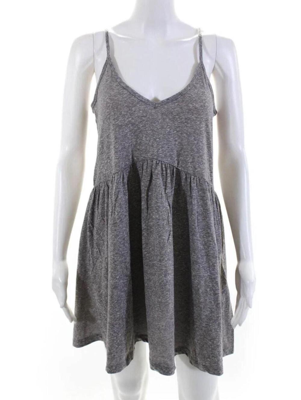 NWT Z Supply Kona Triblend Dress Heathered Gray Women's Size M - Picture 4 of 7